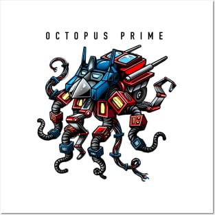 Octopus Prime Posters and Art